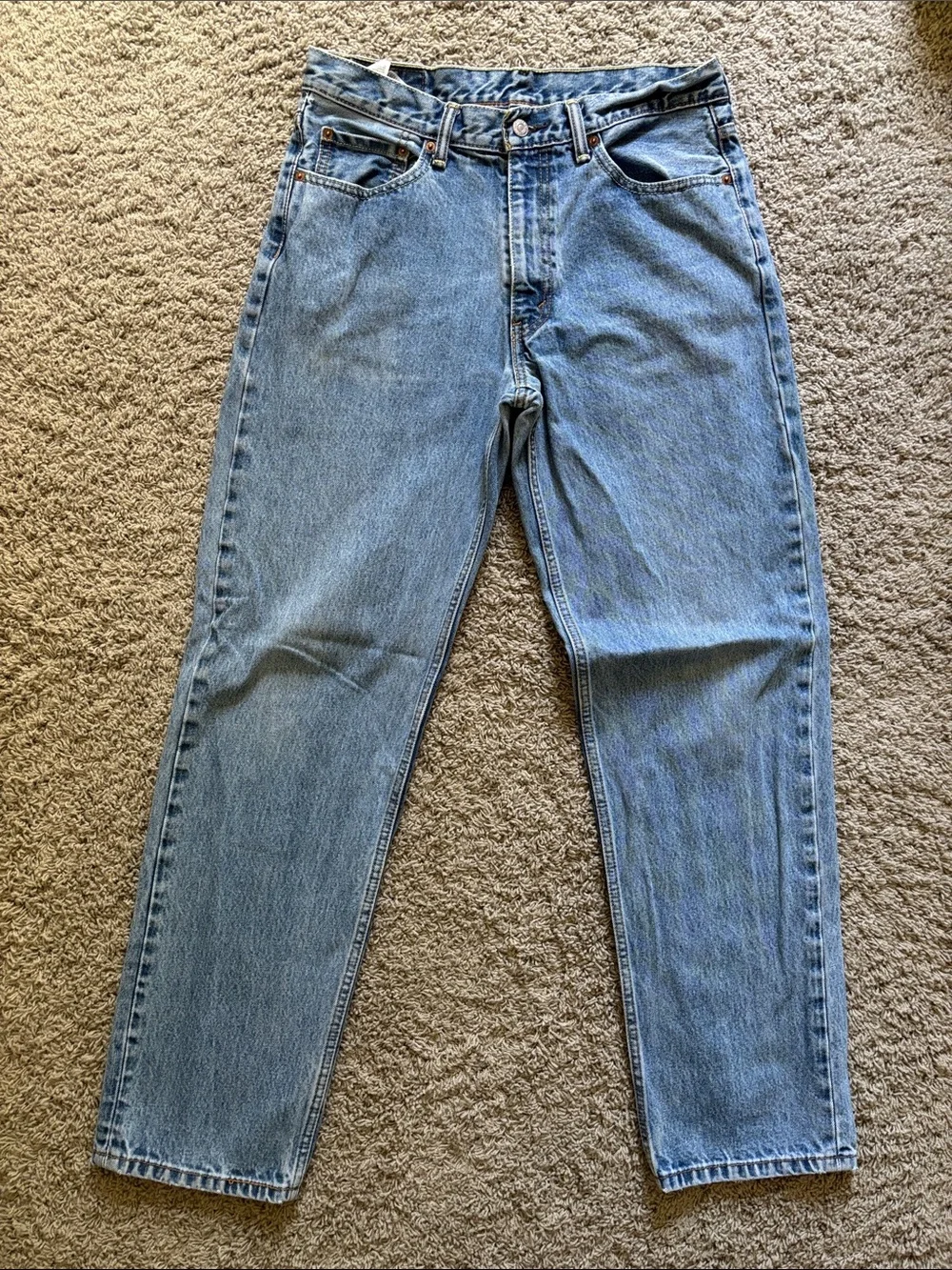 Levi's Vintage 550 Light Blue Men's Straight Leg Jeans